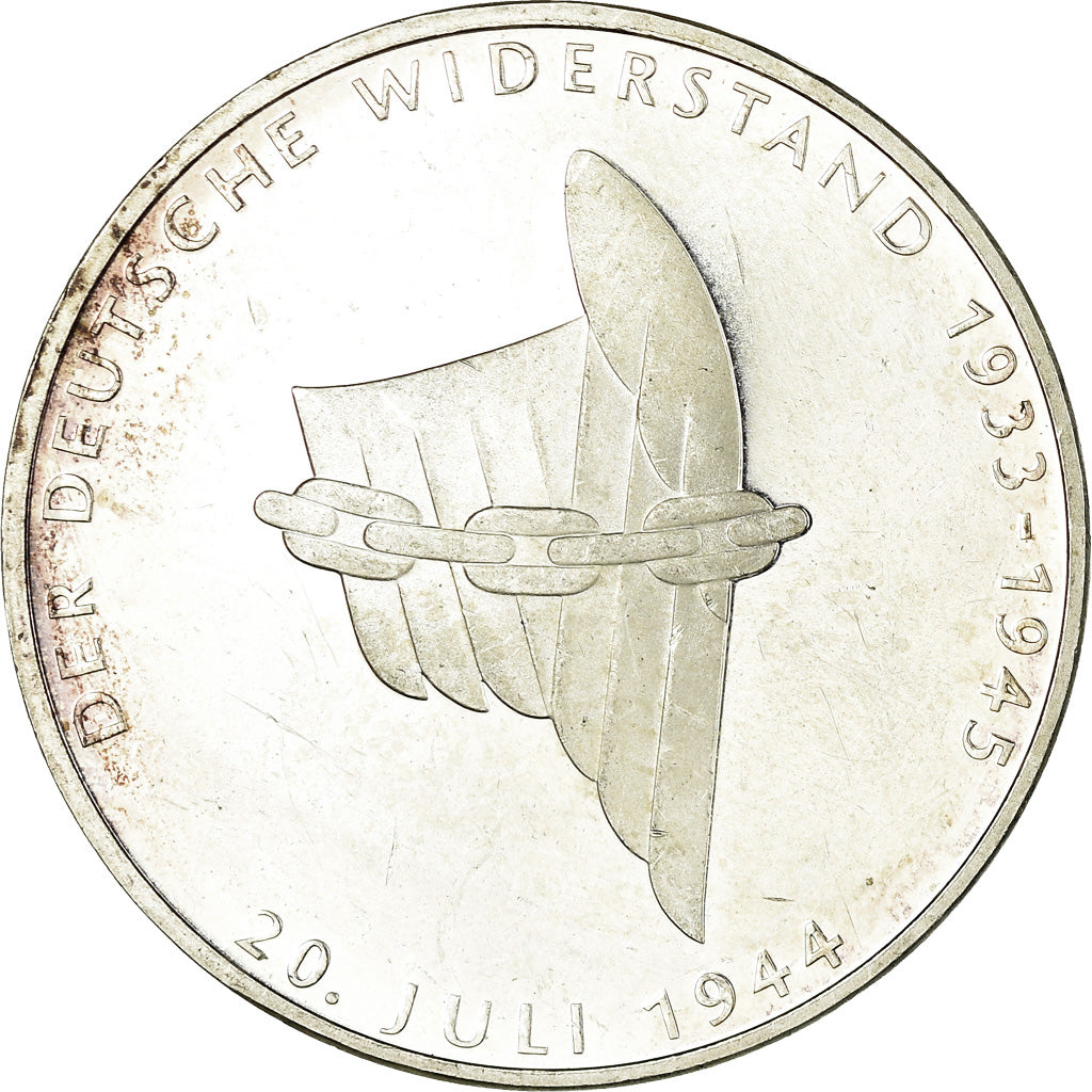 Coin, GERMANY - FEDERAL REPUBLIC, 10 Mark, 1994, Berlin, Germany, AU(55-58)
