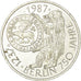 Coin, GERMANY - FEDERAL REPUBLIC, 10 Mark, 1987, Hamburg, Germany, AU(50-53)