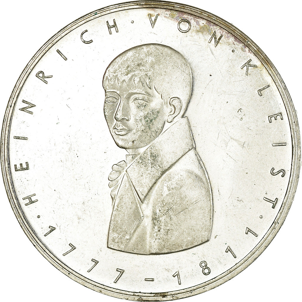 Coin, GERMANY - FEDERAL REPUBLIC, 5 Mark, 1977, Karlsruhe, Germany, AU(50-53)
