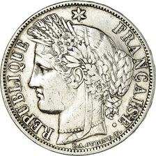 Coin, France, Cérès, 5 Francs, 1851, Paris, VF(30-35), Silver, KM:761.1