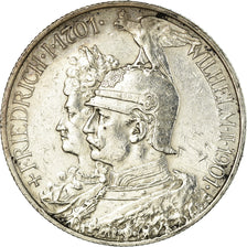 Coin, German States, PRUSSIA, Wilhelm II, 2 Mark, 1901, Berlin, EF(40-45)