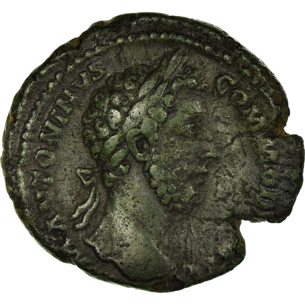 Moneta, Commodus, As, Rome, MB, Bronzo, RIC:407