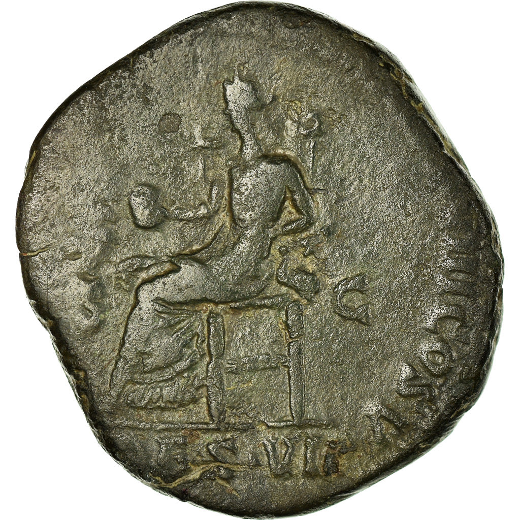Coin, Commodus, Sestertius, 192, Rome, VF(20-25), Bronze, RIC:545