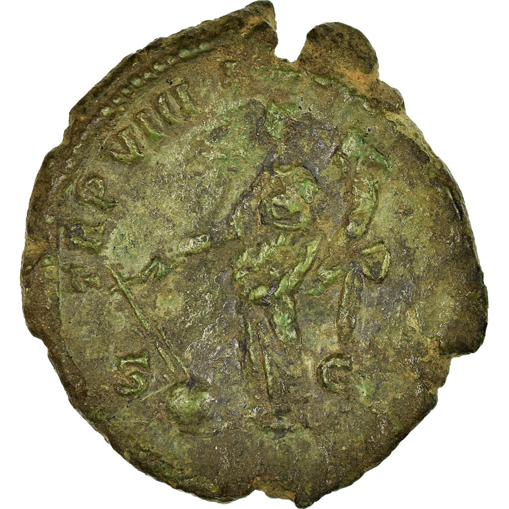 Munten, Commode, As, Rome, ZF, Bronze, RIC:361b