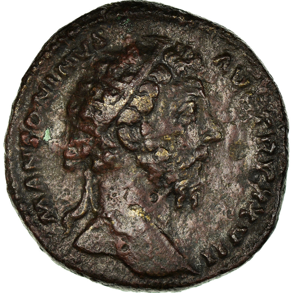 Coin, Marcus Aurelius, Dupondius, 161, Rome, EF(40-45), Bronze, RIC:1073