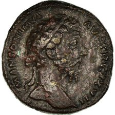 Coin, Marcus Aurelius, Dupondius, 161, Rome, EF(40-45), Bronze, RIC:1073