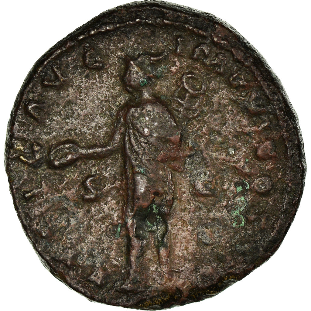 Coin, Marcus Aurelius, Dupondius, 161, Rome, EF(40-45), Bronze, RIC:1073