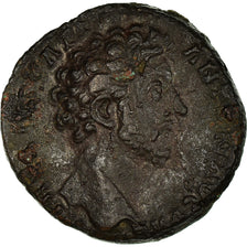 Moneda, Marcus Aurelius, As, 161, Rome, BC+, Bronce, RIC:1333
