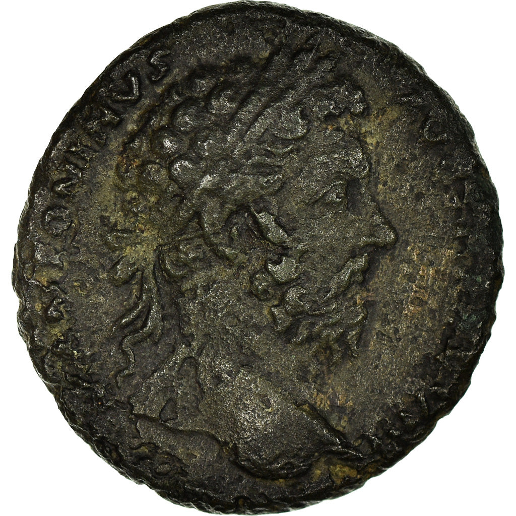 Moneda, Marcus Aurelius, As, 161, Rome, BC+, Bronce, RIC:1106