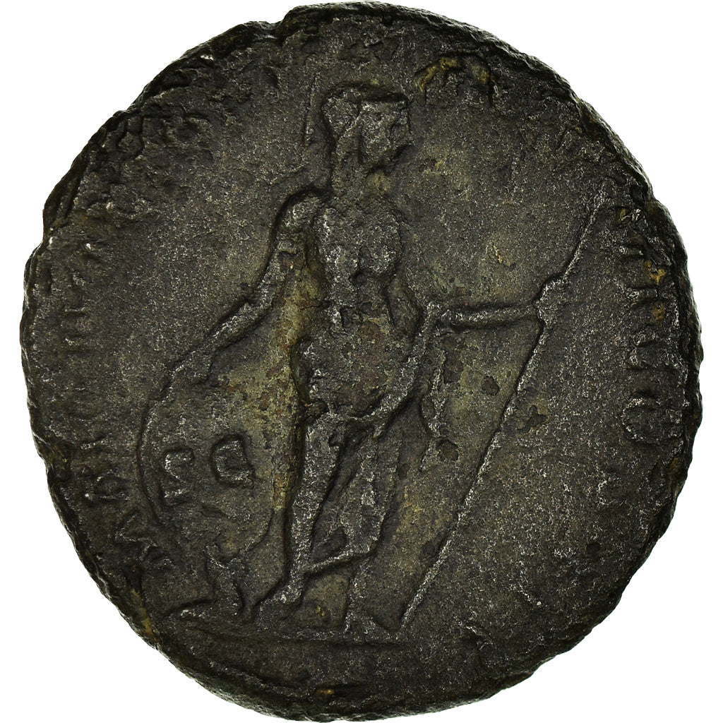 Moneda, Marcus Aurelius, As, 161, Rome, BC+, Bronce, RIC:1106