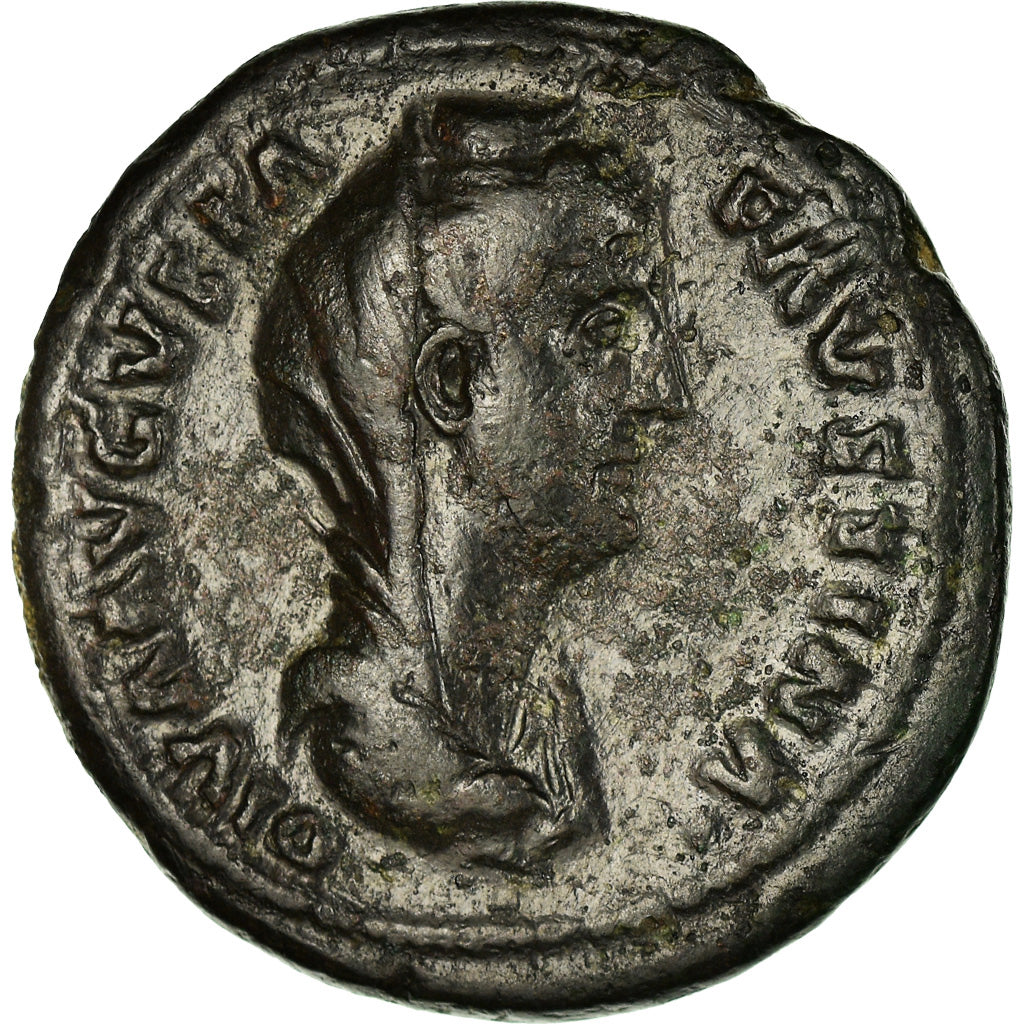 Munten, Faustina I, Dupondius, Rome, ZF, Bronze, RIC:1163b
