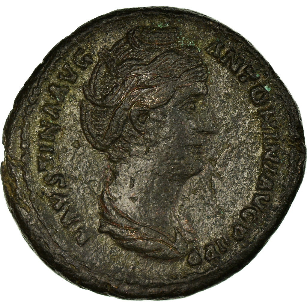 Coin, Faustina I, As, Roma, VF(30-35), Copper, RIC:1097