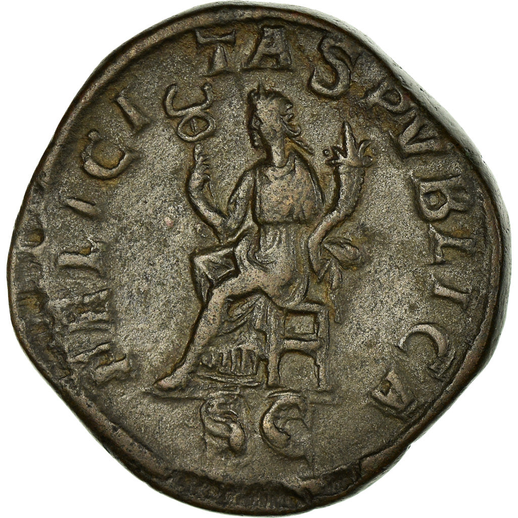 Coin, Julia Mamaea, Sestertius, 230, Roma, EF(40-45), Copper, RIC:679