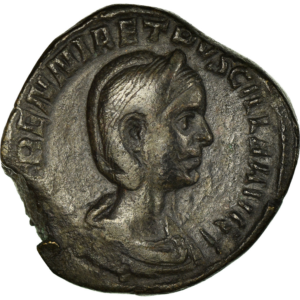 Münze, Herennia Etruscilla, Sesterz, Rome, SS, Kupfer, Cohen:22