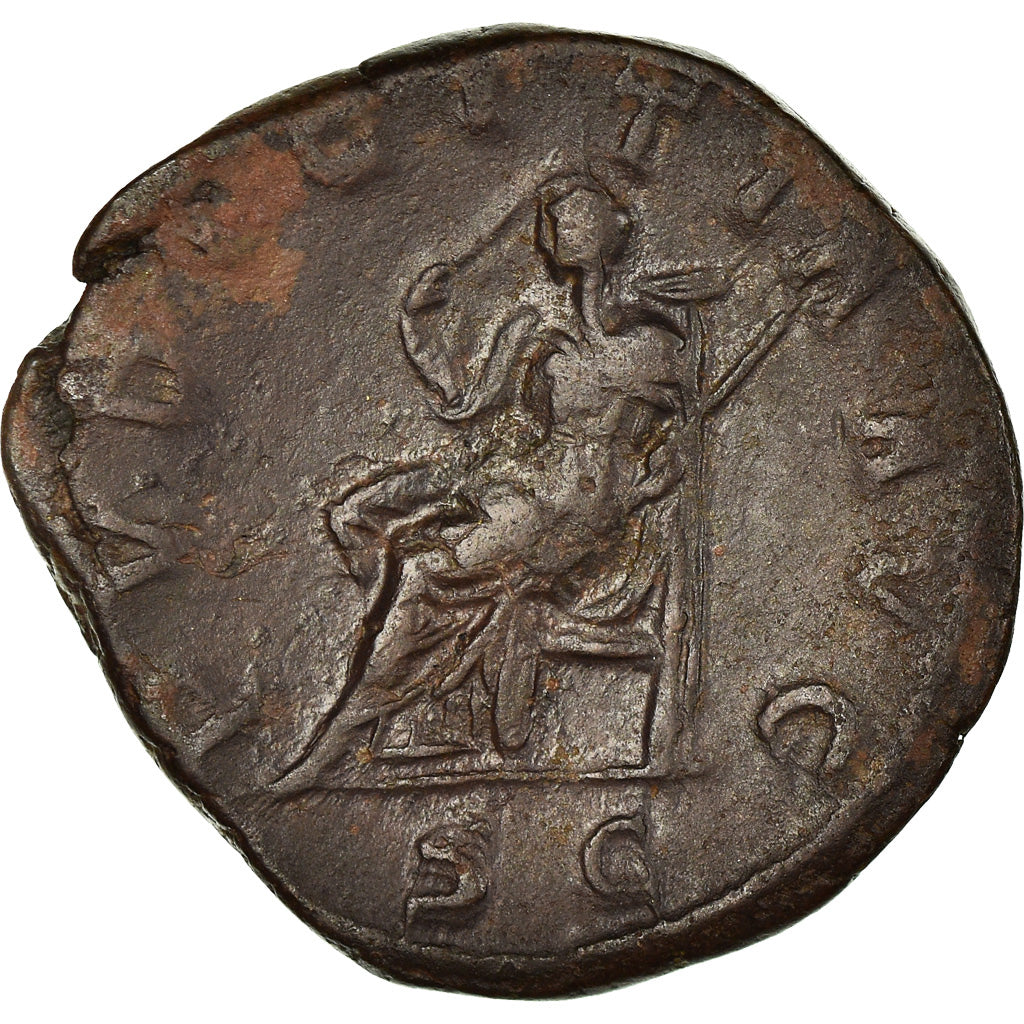 Coin, Herennia Etruscilla, Sestertius, Rome, EF(40-45), Copper, Cohen:22