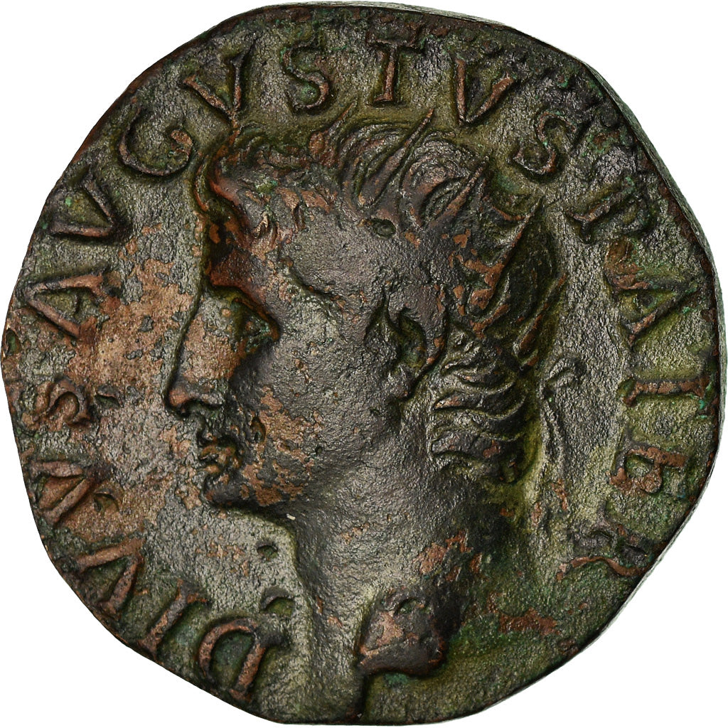 Coin, Augustus, Dupondius, Rome, AU(50-53), Copper, RIC:81