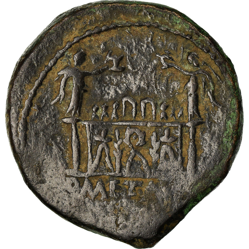 Münze, Augustus, As, 15-10 BC, Lyon - Lugdunum, SS+, Bronze, RIC:230
