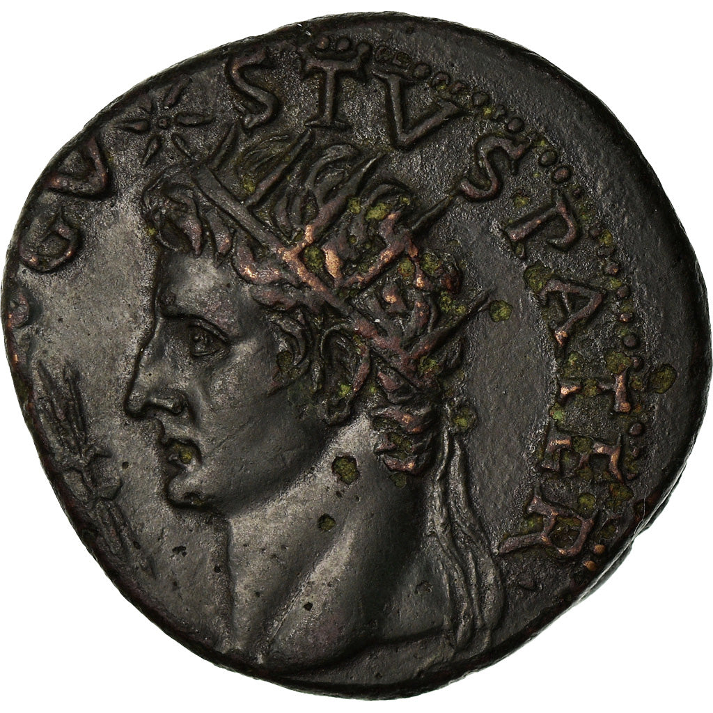 Coin, Augustus, Dupondius, 15-10 BC, Rome, AU(50-53), Bronze, RIC:230