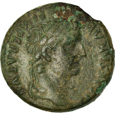 Coin, Tiberius, As, 12-14, Lyon - Lugdunum, EF(40-45), Copper, Cohen:38, RIC:245