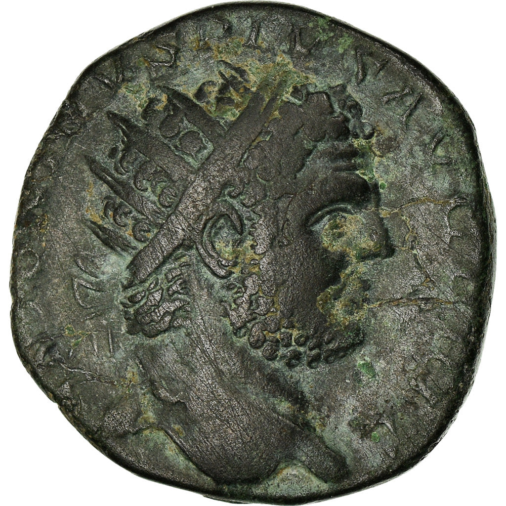Coin, Caracalla, Dupondius, 210-213, Rome, EF(40-45), Bronze, RIC:514