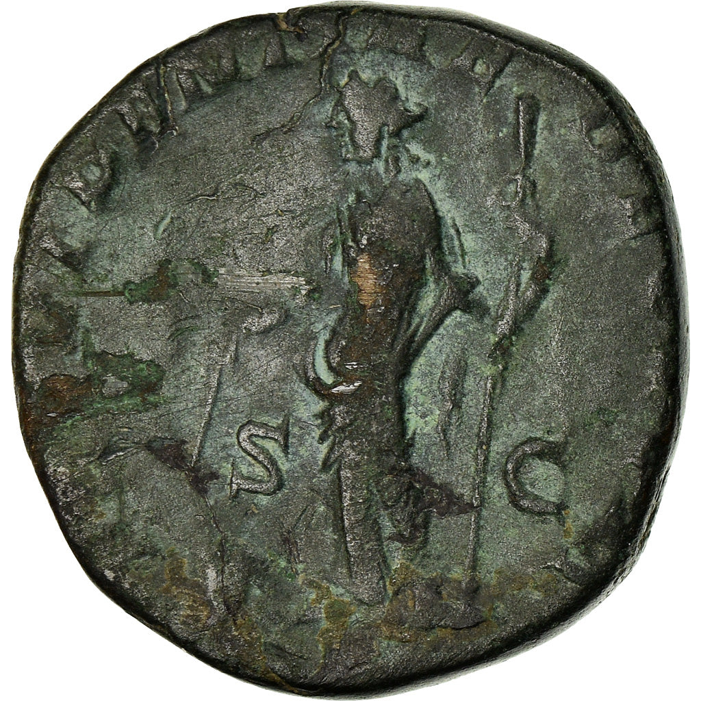 Coin, Caracalla, Dupondius, 210-213, Rome, EF(40-45), Bronze, RIC:514