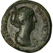 Coin, Faustina II, As, 147-152, Roma, EF(40-45), Bronze, RIC:1086