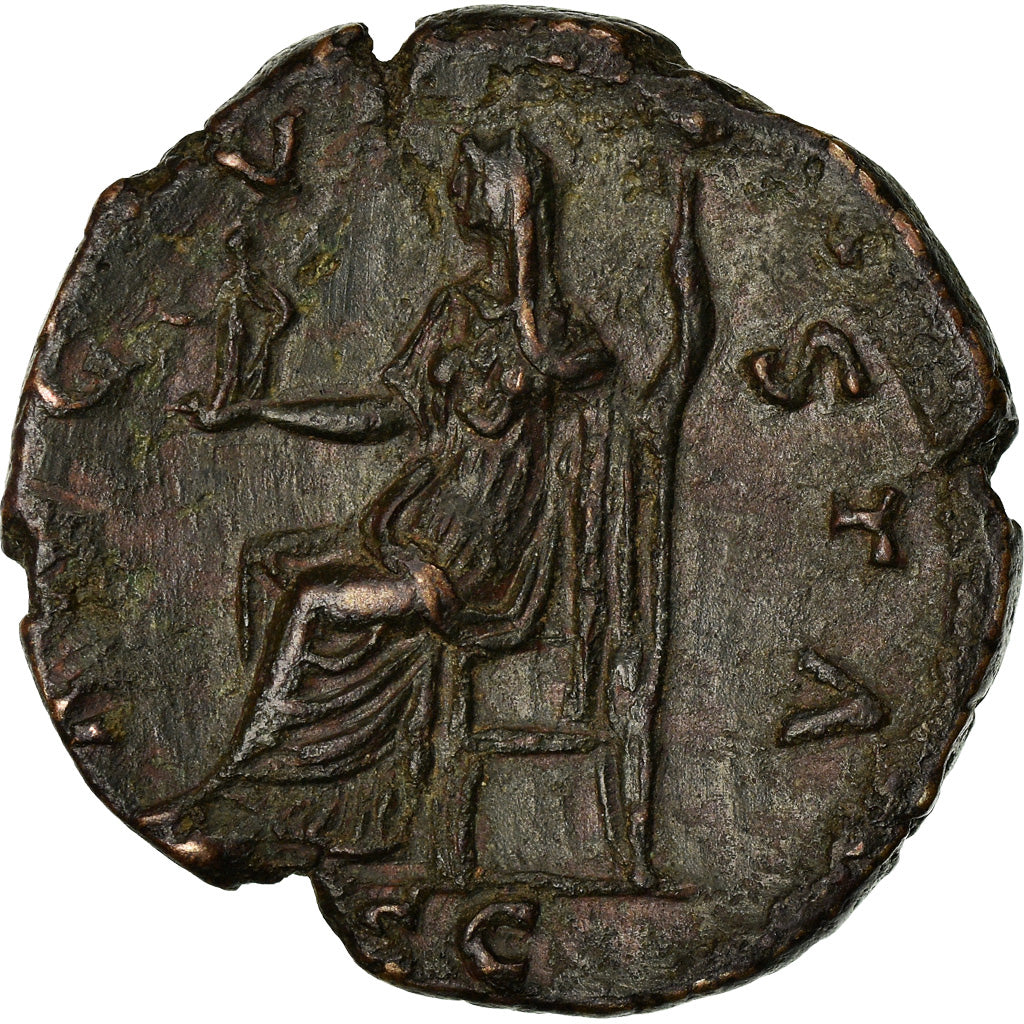 Coin, Faustina I, As, Roma, EF(40-45), Copper, RIC:1181