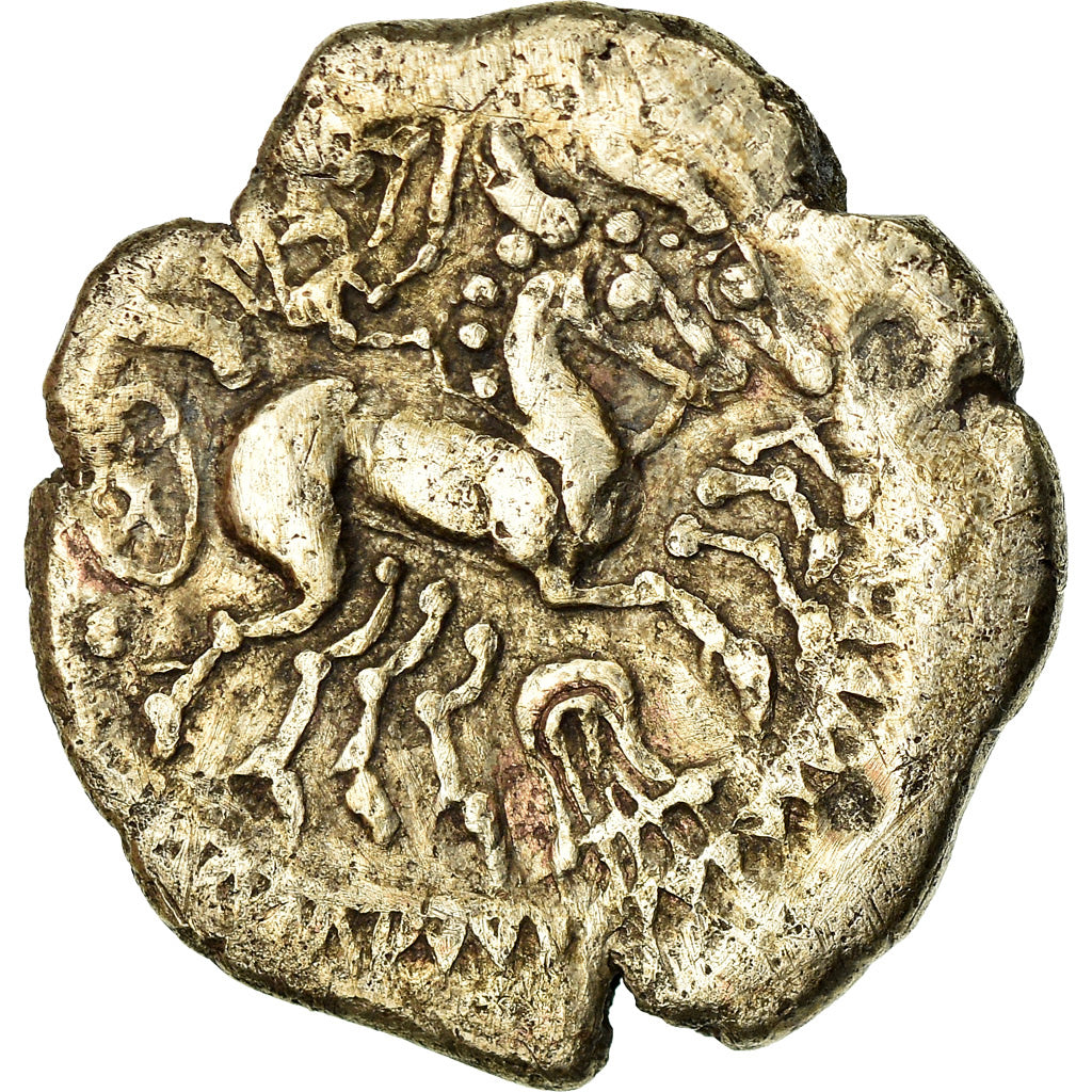 Coin, Carnutes, Stater, Rare, AU(50-53), Gold, Delestrée:2531