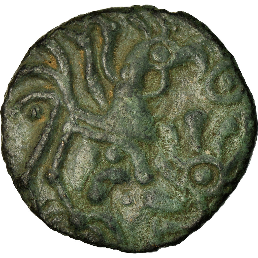 Coin, Bellovaci, Bronze Æ, AU(55-58), Bronze, Delestrée:509