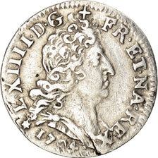Münze, Frankreich, Louis XIV, 5 Sols aux insignes, 5 Sols, 1/16 ECU, 1704