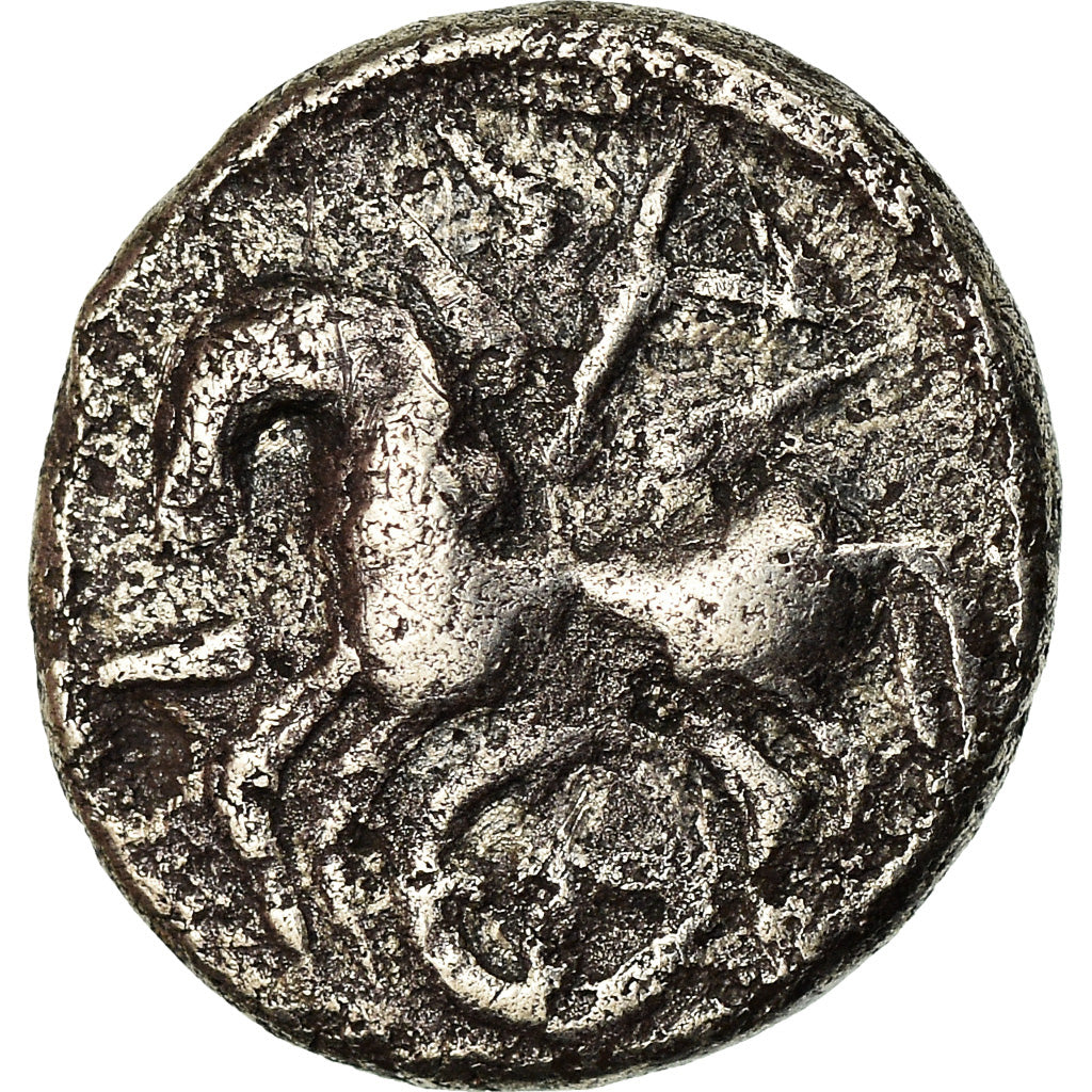 Coin, Kaletedoy, Lingones, Quinarius, AU(50-53), Silver, Delestrée:3195