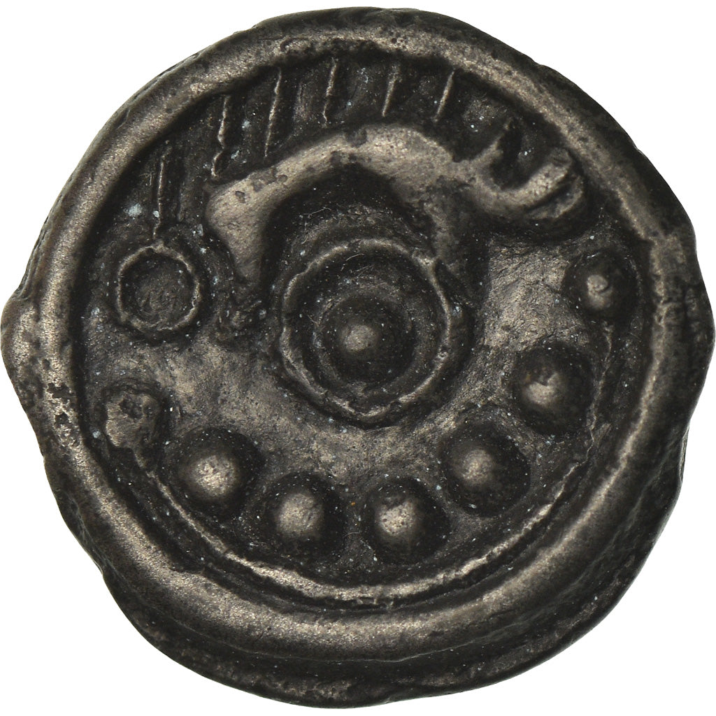 Coin, Suessiones, Potin, MS(60-62), Potin, Delestrée:530