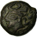 Moneta, Aulerci Eburovices, Bronze Æ, BB+, Bronzo, Delestrée:S2458C