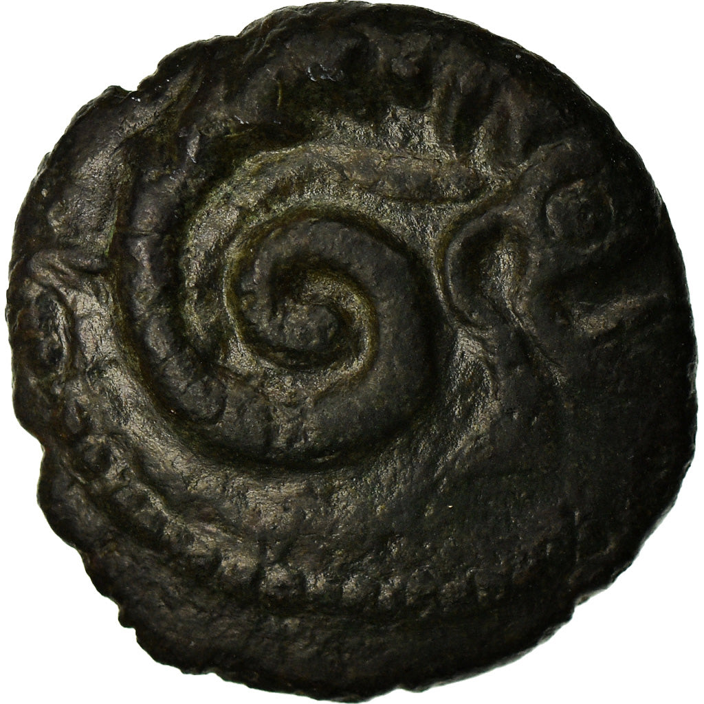 Moneta, Caletes, Bronze Æ, 60-50 BC, BB, Bronzo, Delestrée:667