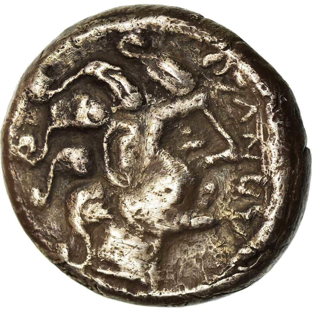 Munten, Aedui, Denarius, Rare, ZF, Zilver, Delestrée:3554