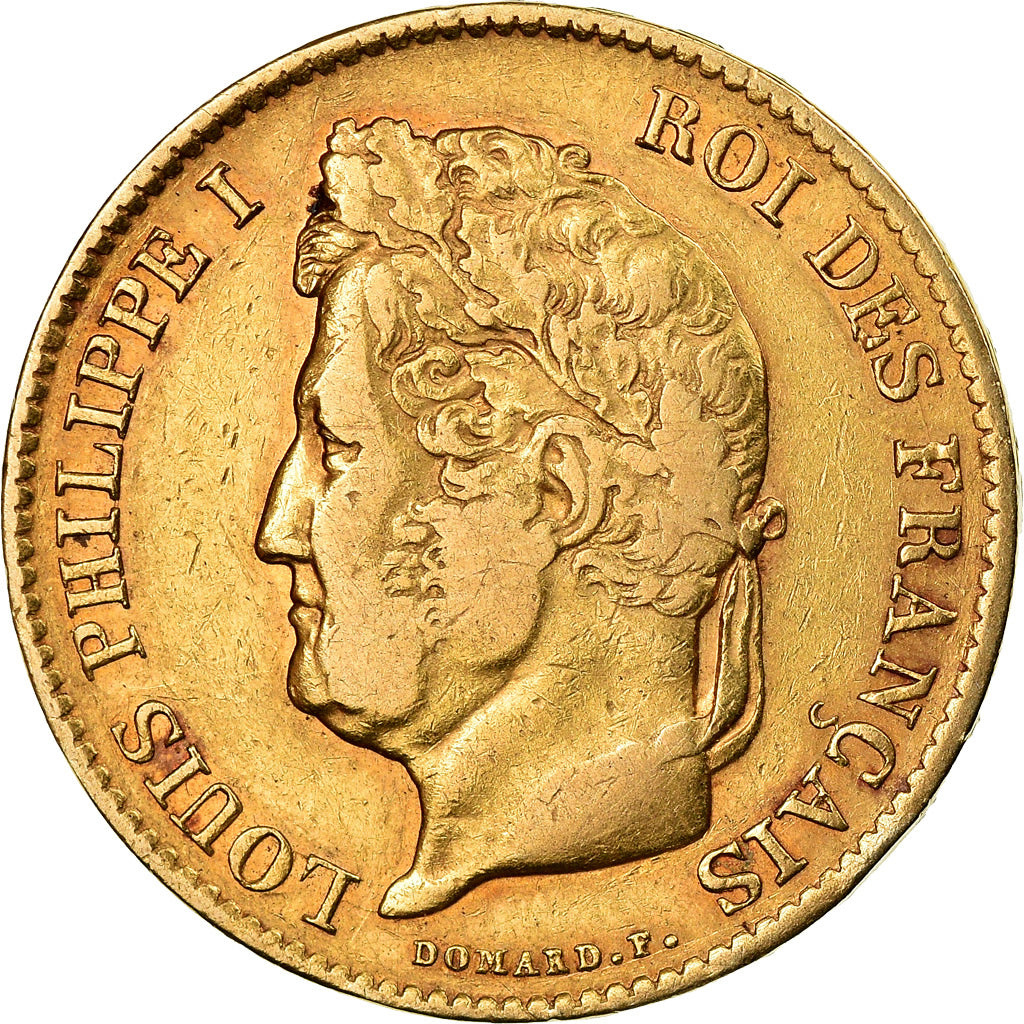 Münze, Frankreich, Louis-Philippe, 40 Francs, 1834, Paris, S, Gold, KM:747.1