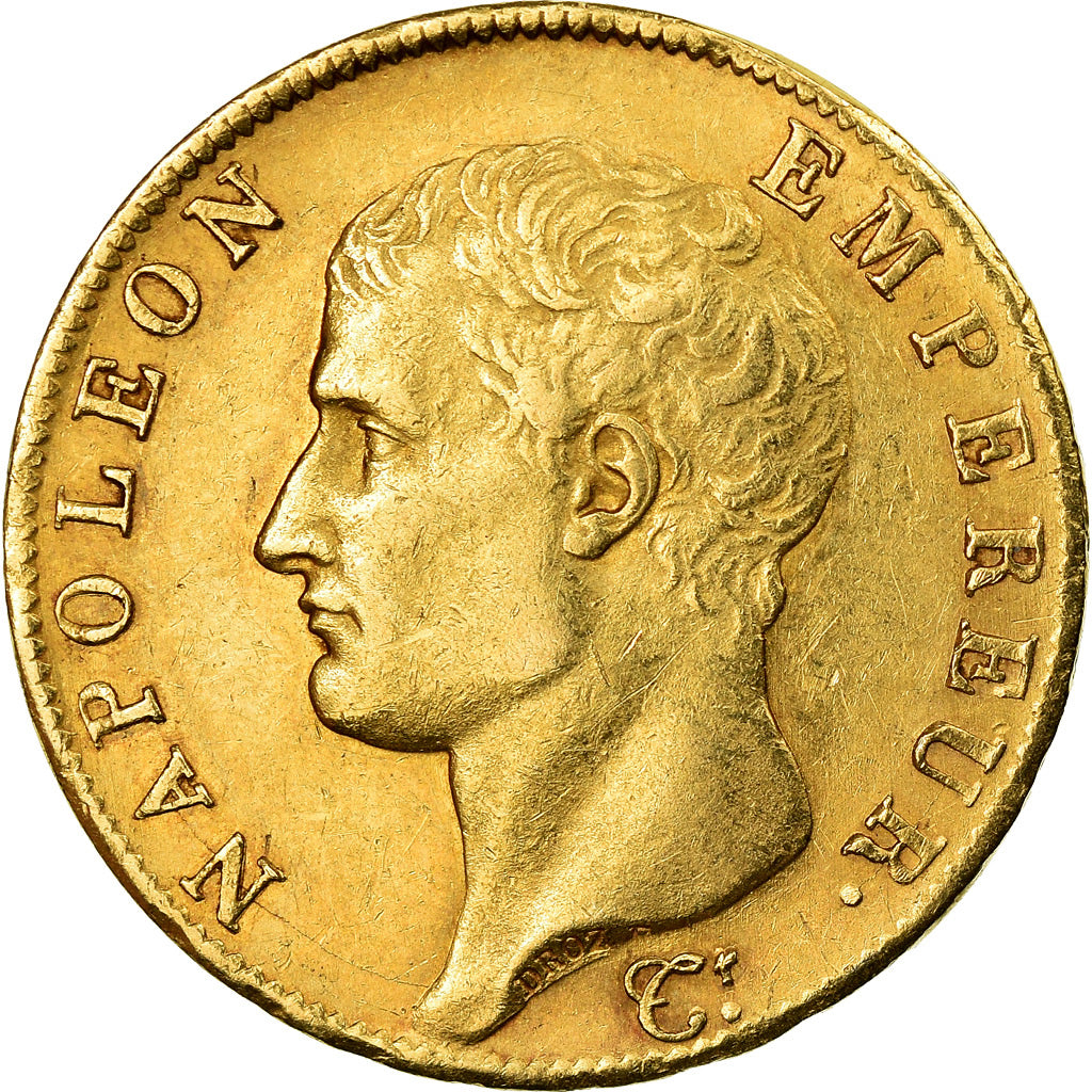 Monnaie, France, Napoléon I, 40 Francs, 1806, Paris, TTB, Or, Gadoury:1082
