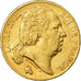 Monnaie, France, Louis XVIII, Louis XVIII, 20 Francs, 1819, Paris, TTB+, Or