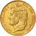 Moneda, Francia, Louis-Philippe, 20 Francs, 1848, Paris, MBC+, Oro, KM:750.1