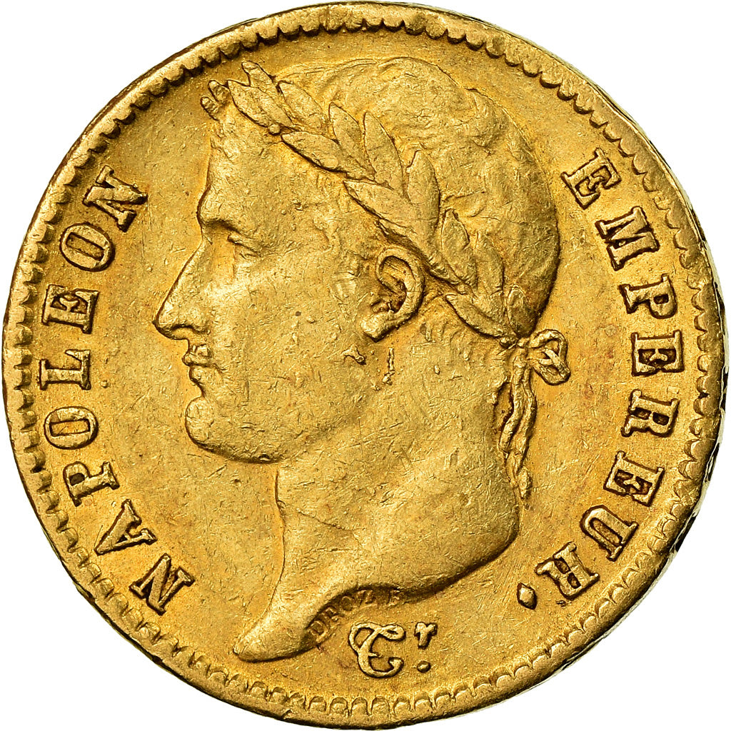 Monnaie, France, Napoléon I, 20 Francs, 1812, Paris, TTB, Or, Gadoury:1025