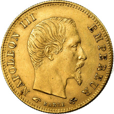 Moneta, Francia, Napoleon III, 5 Francs, 1856, Paris, BB+, Oro, KM:787.1