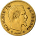 Moneta, Francia, Napoleon III, Napoléon III, 5 Francs, 1860, Paris, MB, Oro