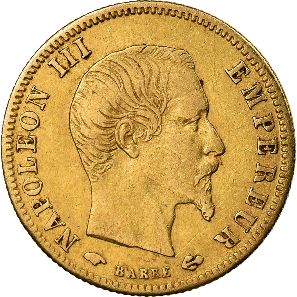 Monnaie, France, Napoleon III, 5 Francs, 1859, Paris, TTB, Or, Gadoury:1001