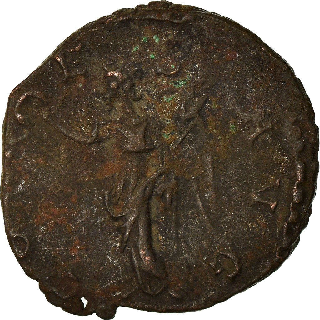 Coin, Tetricus I, Antoninianus, AD 272-274, Trier, VF(20-25), Billon, RIC:56