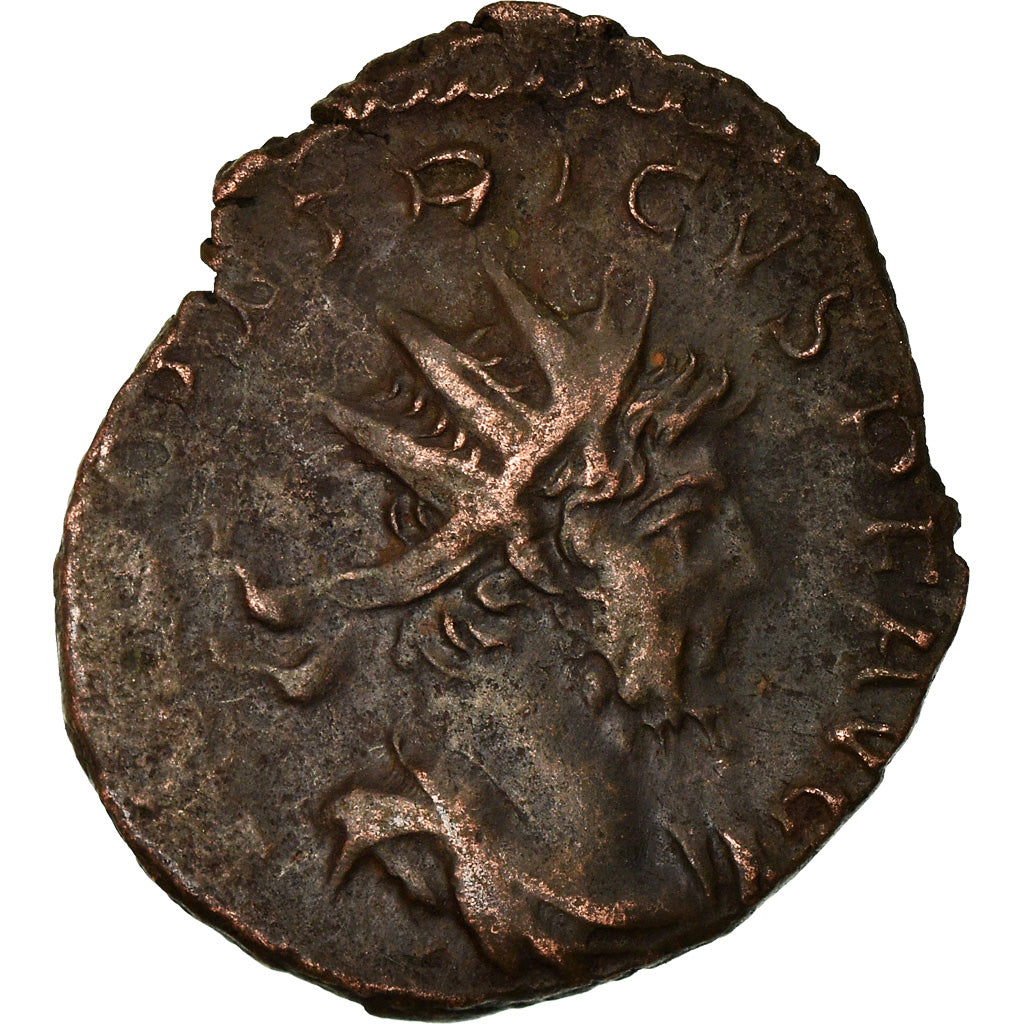 Coin, Tetricus I, Antoninianus, AD 272-274, Trier, VF(20-25), Billon, RIC:56