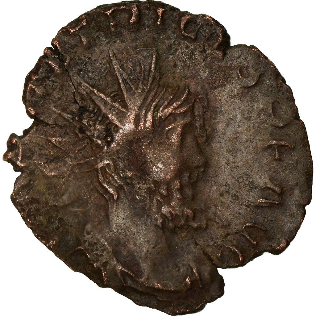 Coin, Tetricus I, Antoninianus, AD 272-274, Trier, VF(30-35), Billon, RIC:56