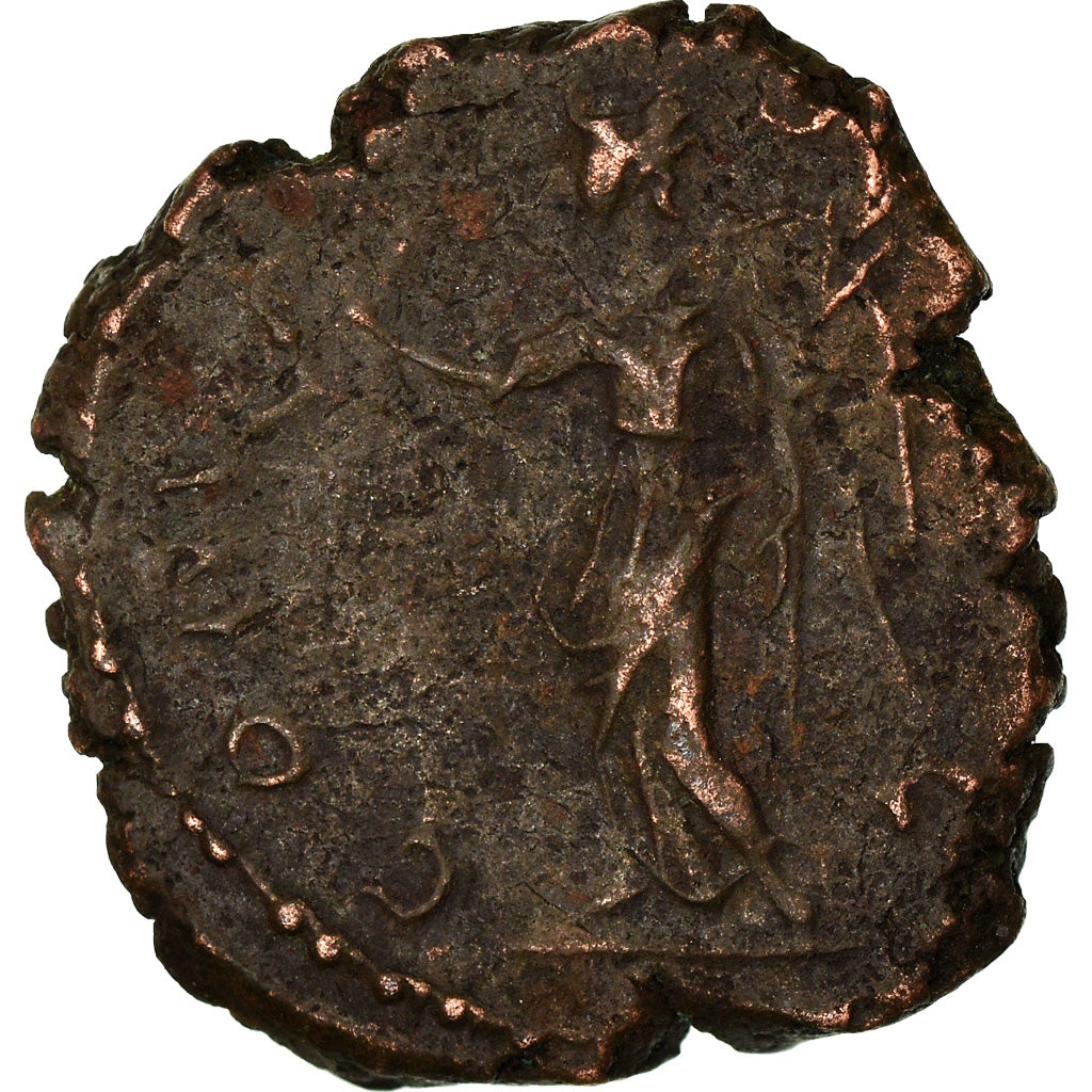 Coin, Tetricus I, Antoninianus, AD 272-274, Trier, VF(30-35), Billon, RIC:56