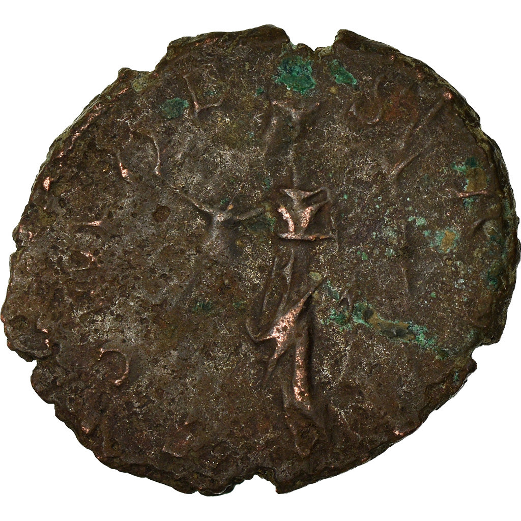 Coin, Tetricus I, Antoninianus, AD 272-274, Trier, VF(30-35), Billon, RIC:56