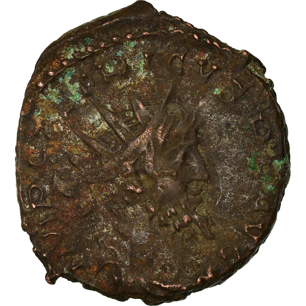Coin, Tetricus I, Antoninianus, AD 272-274, Trier, VF(30-35), Billon, RIC:56