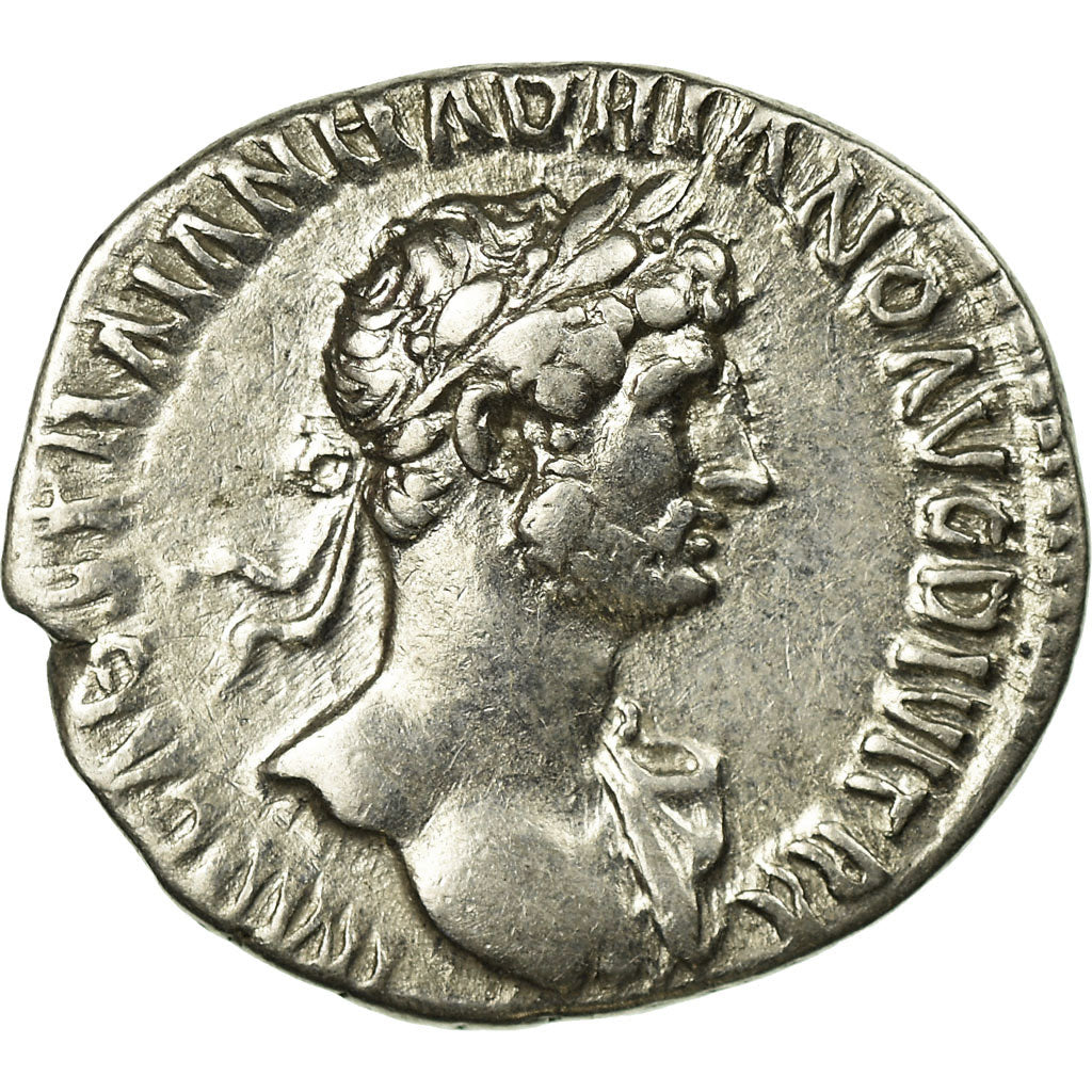 Coin, Hadrian, Denarius, Rome, AU(50-53), Silver, Cohen:1007